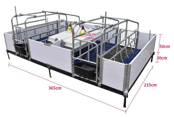母豬產(chǎn)床需要注意尺寸